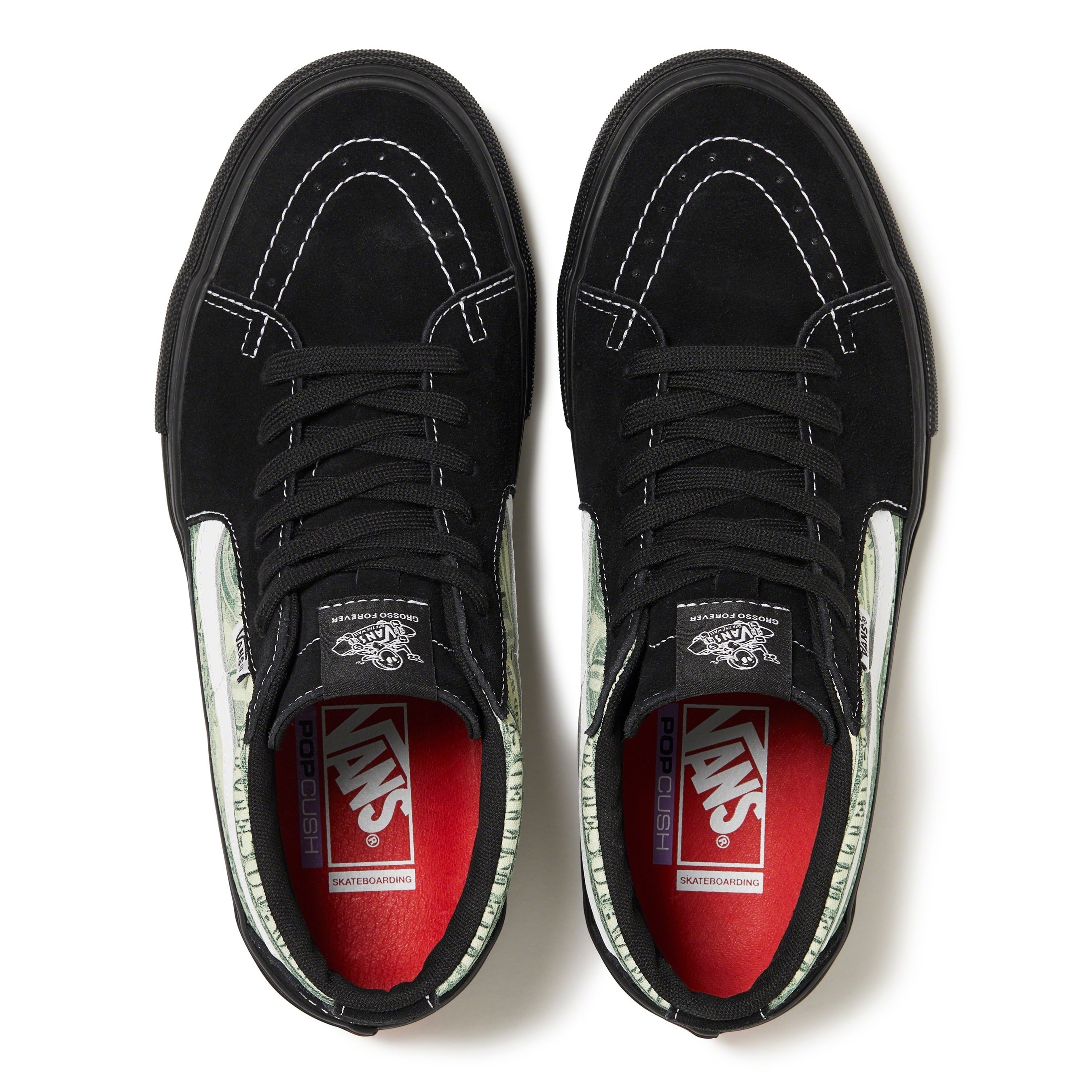 Supreme®/ Vans® Dollar Skate Grosso Mid view 10